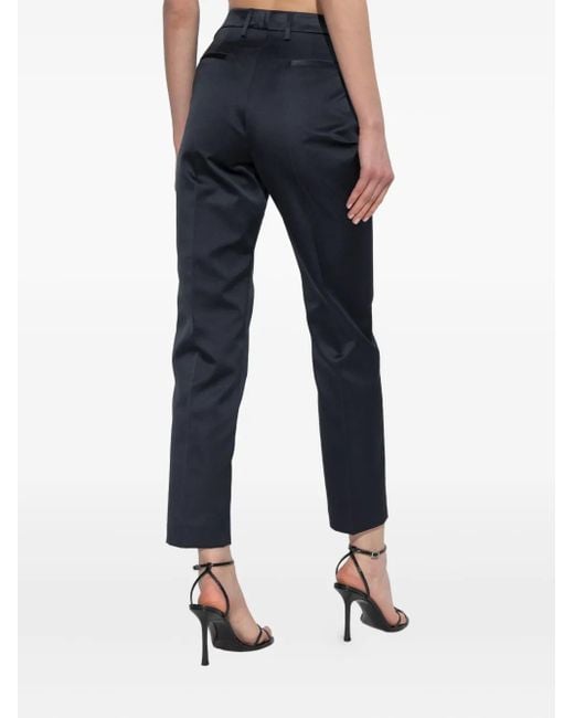 Etro Blue Satin Trousers