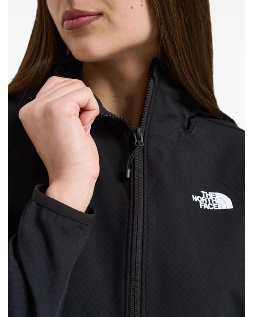 The North Face Black Hooded Zip Jacket