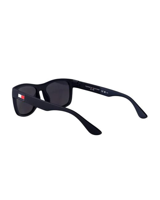Tommy Hilfiger Sonnenbrille Mit Eckigem Gestell in Blue für Herren