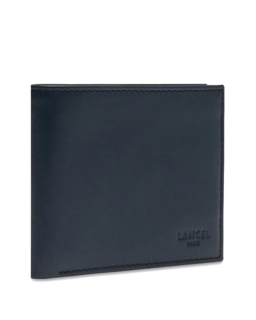 Lancel Blue Leon Logo Wallet for men