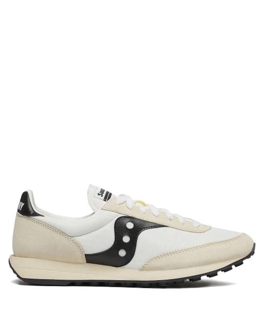 Saucony White 80 Panelled Sneakers for men