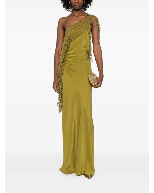 christopher esber beaded dress Christopher Esber Reminiscence beaded maxi dress Christopher Esber