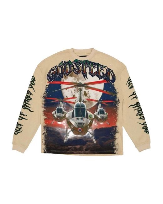 Godspeed Multicolor Air Strike Graphic Sweathsirt for men