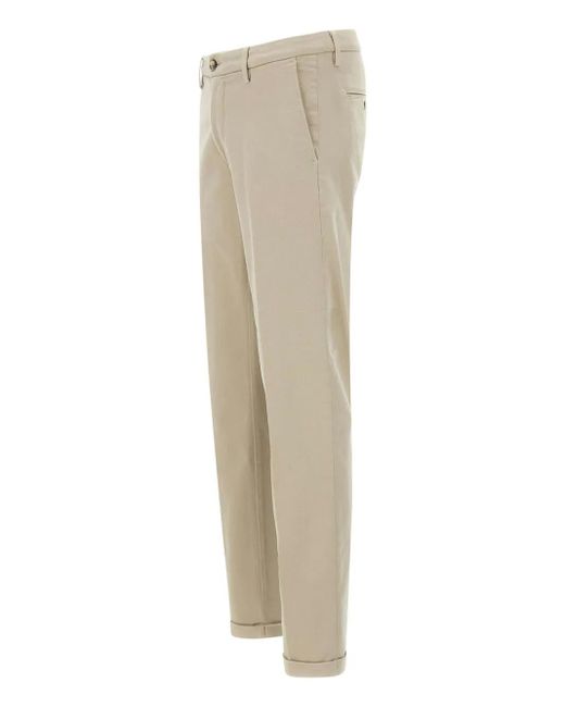 Re-hash Natural Mucha Cuffed Trousers for men