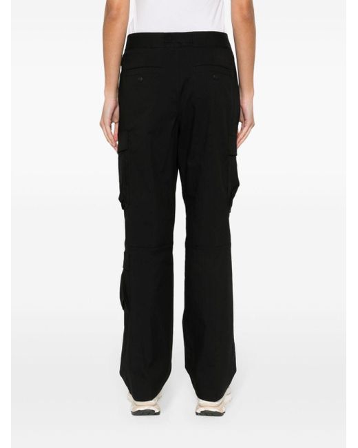 The North Face Black Logo-Print Straight Trousers