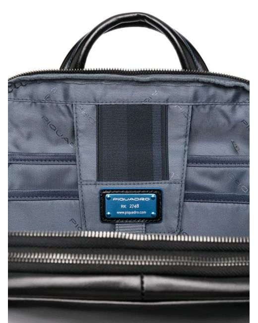 Mochila impermeable Piquadro de hombre de color Black