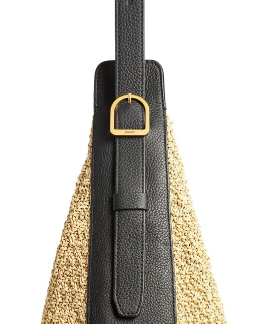 Khaite Metallic Augustina Bag