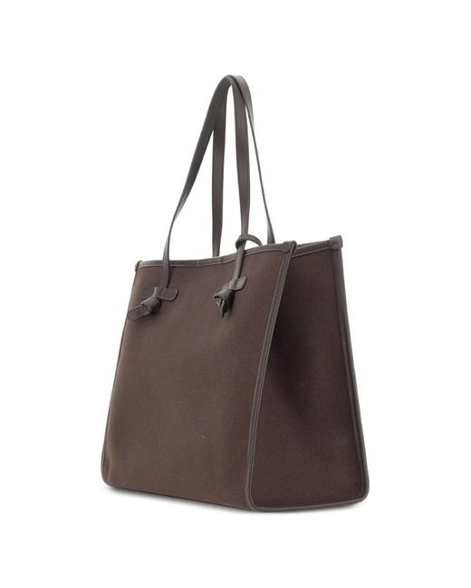 MARCELLA CLUB Brown Large Marcella Tote Bag