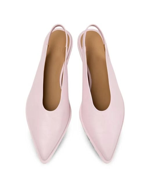 Camper Pink Anita Slingback Pumps
