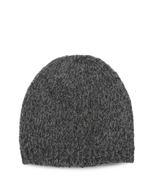 Our Legacy Gray Beanie Hat for men