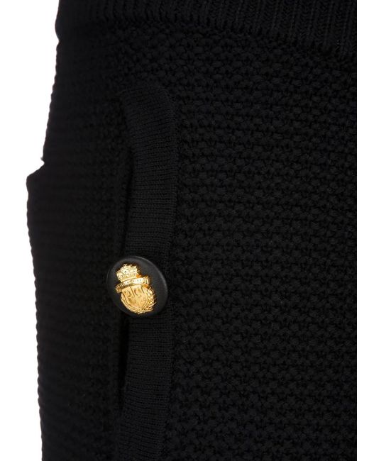 Billionaire Black Crest Track Pants for men