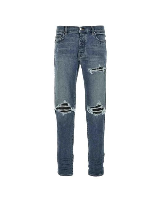 Amiri Blue Mx1 Distressed Jeans for men