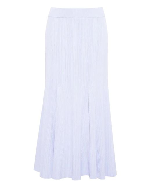 Cara Cara リブスカート White