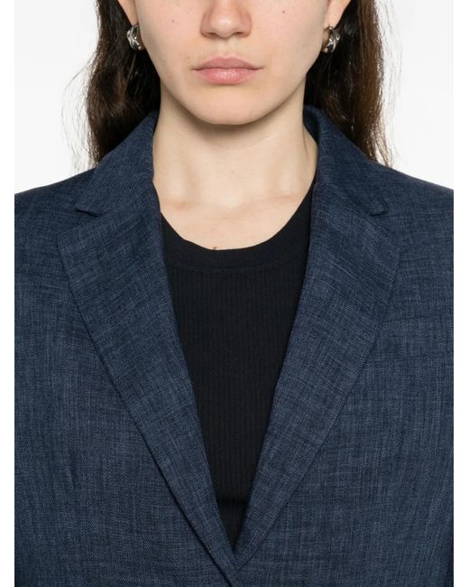 P.A.R.O.S.H. Blue Pocket Blazer
