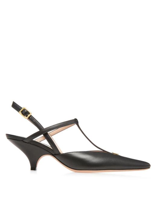 Bally Black Karline 55Mm Pointed-Toe Pumps