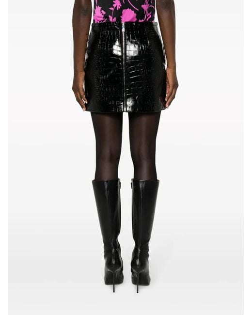 Versace Black Skirts