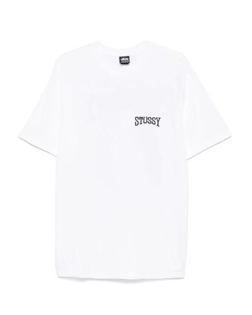 Stussy Tough Tread T-Shirt in White für Herren