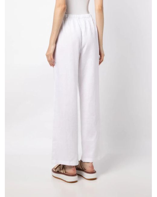 Pantalon De Jogging En Lin Olina Reformation en coloris White