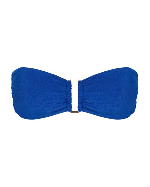 Lenny Niemeyer Blue Rita Bikini Top