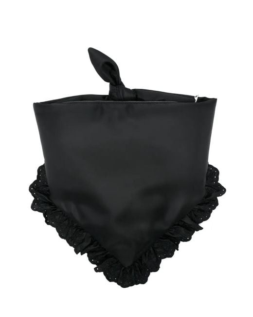 Simone Rocha Black Pillowcase Tote Bag