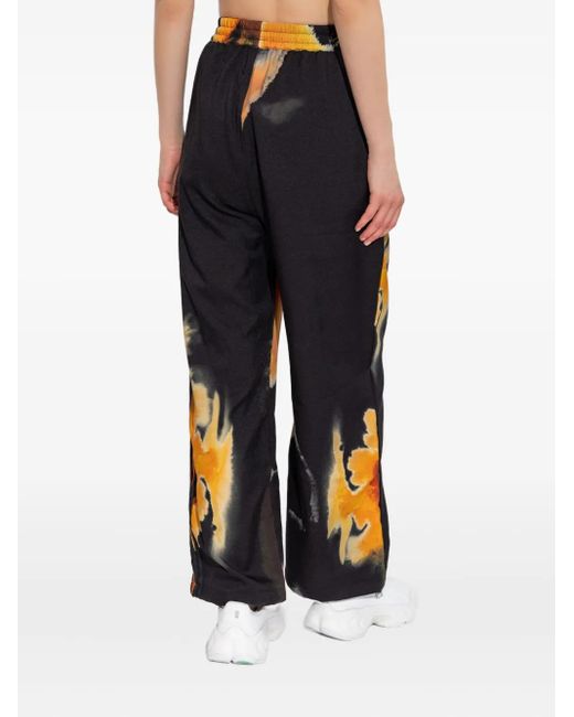 Y-3 Blue Aop Sport Uniform Track Pants