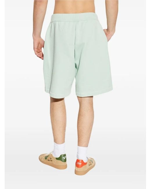 DSquared² Blue Logo-Detail Track Shorts for men