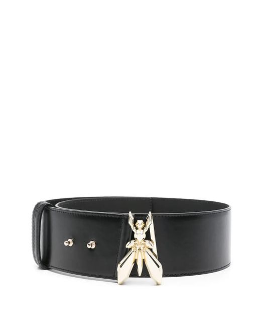 Patrizia Pepe Black Leather Belt