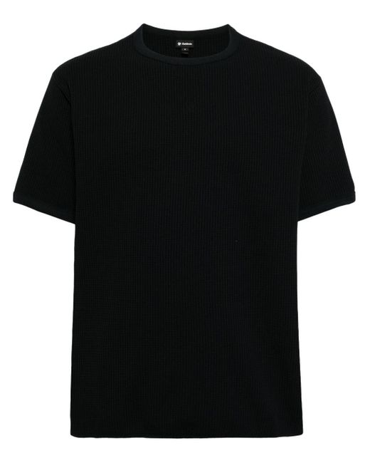 Goldwin Black Uv-protection Crew-neck T-shirt for men
