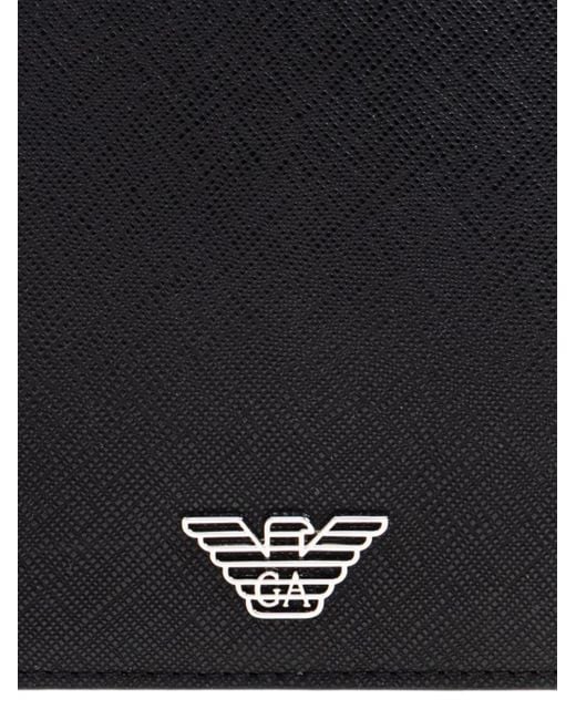 Emporio Armani Black Classic Wallet for men