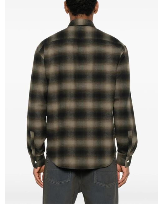 NN07 Black Button-Up Shirt Made for men