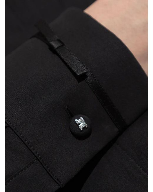 Max Mara Black Long-Sleeve Shirt