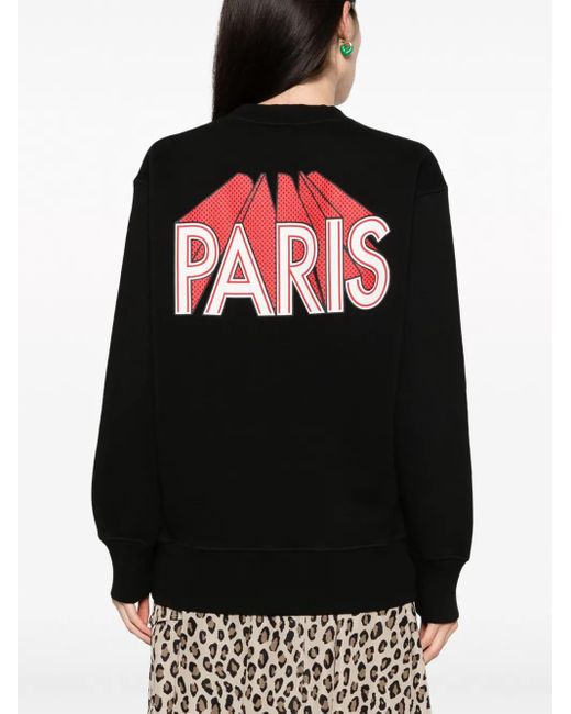 Sudadera con logo estampado KENZO de color Black