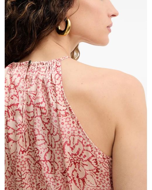 Morgan White Patterned Maxi Dress
