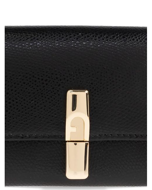 Furla Black Small Iride Wallet
