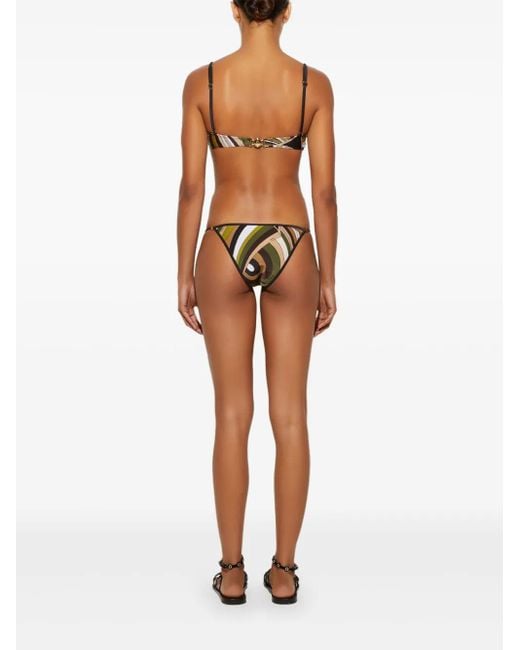 Top de bikini Iride Emilio Pucci de color Blue