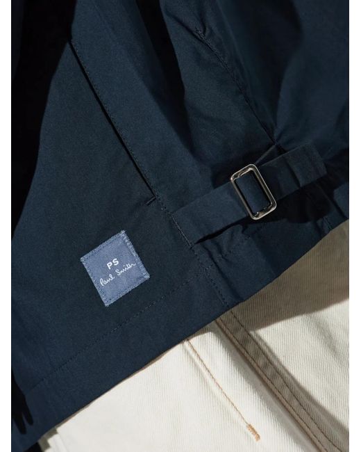 Paul Smith Hemdjacke Mit Knopfleiste in Blue für Herren