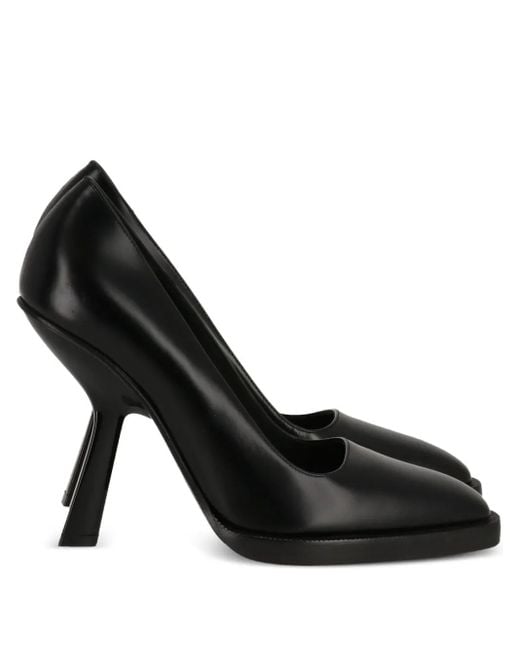 Ferragamo Black 110Mm Sculpted-Heel Pointed-Toe Pumps