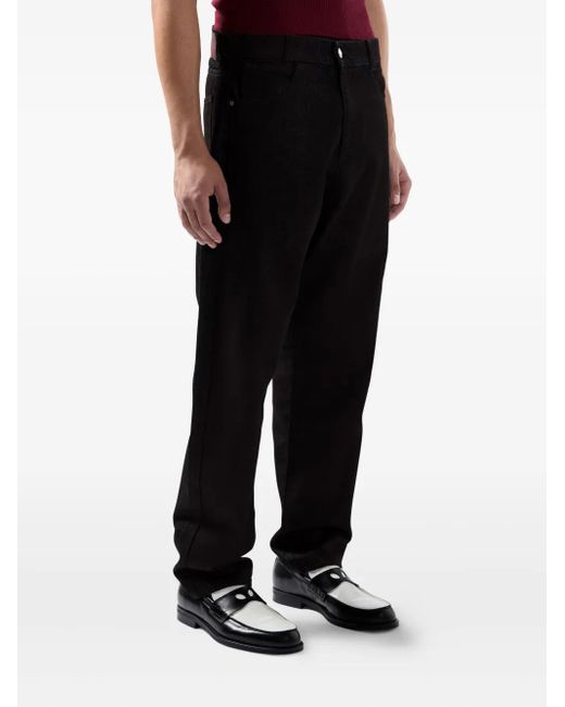 Gcds Gray Logo-Print Pants for men