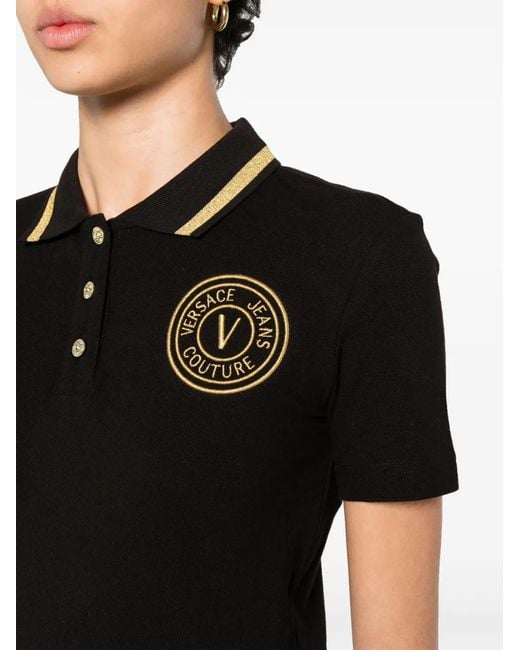 Versace Jeans Couture Black Versace Jeans T-Shirts And Polos