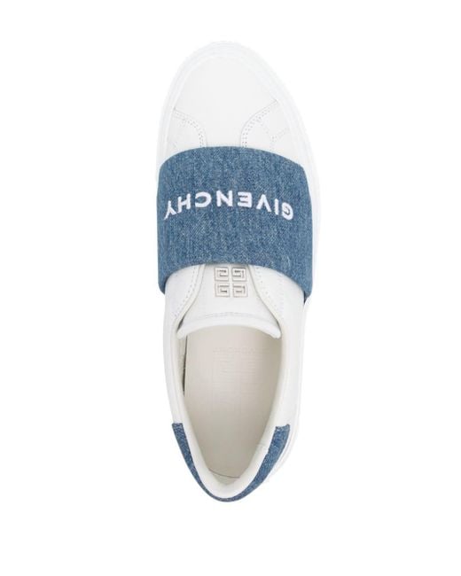 Zapatillas slip-on con motivo 4G Givenchy de color Blue
