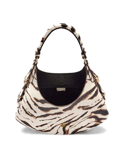 Ganni Natural Small Kat Bag