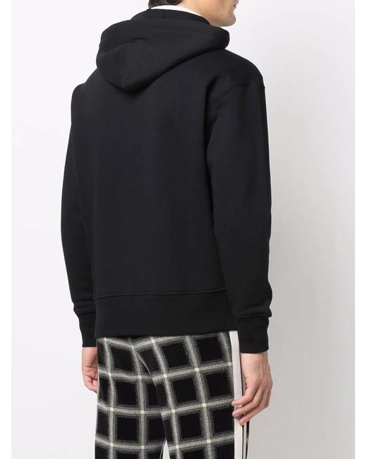MSGM Hoodie Met Logoprint in het Black voor heren