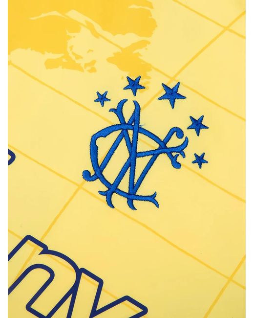 AWAKE NY Yellow Mundial Crown Jersey for men