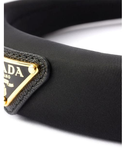 Prada Black Re-Nylon Headband