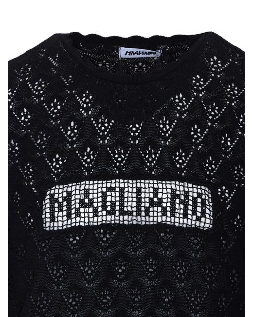 Magliano Black Comunione Logo-Patch T-Shirt for men