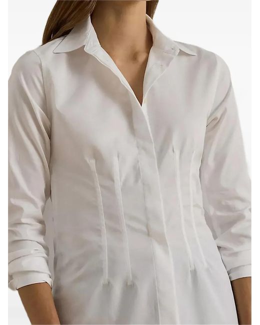 Ralph Lauren Button-Up Blouse in het White