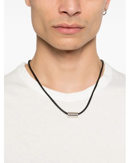 Yohji Yamamoto White Cotton T-Shirt for men