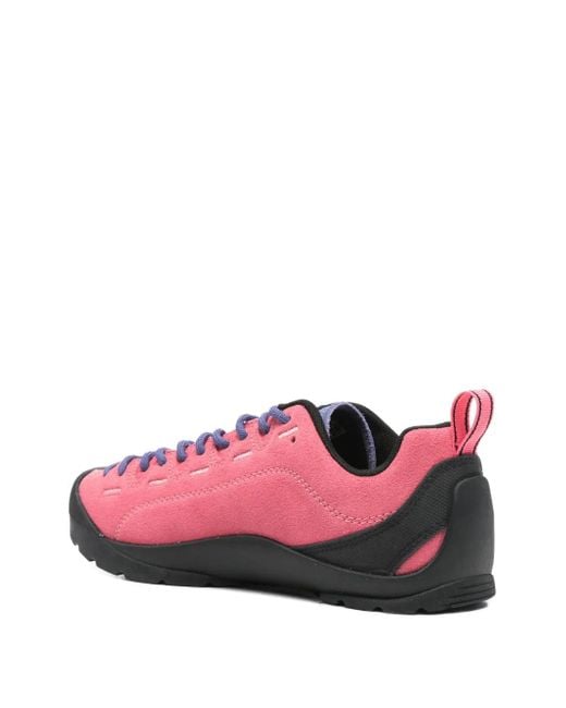 Keen Pink Lace-Up Low-Top Sneakers
