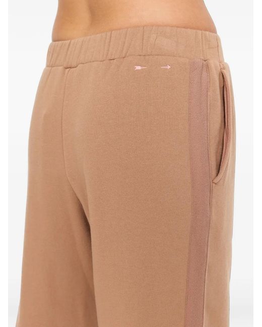 The Upside Natural Marlon Harrison Side-Stripe Track Pants