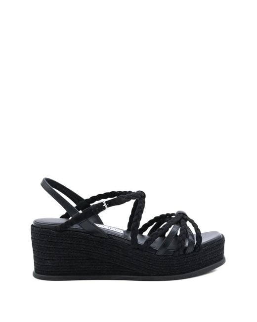 Jimmy Choo Black Flat Shoes _Cover Le Sole